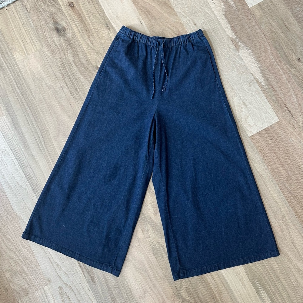 Muji Wide Crop Pant
